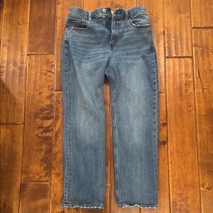 A&F Ankle Straight Leg Jeans